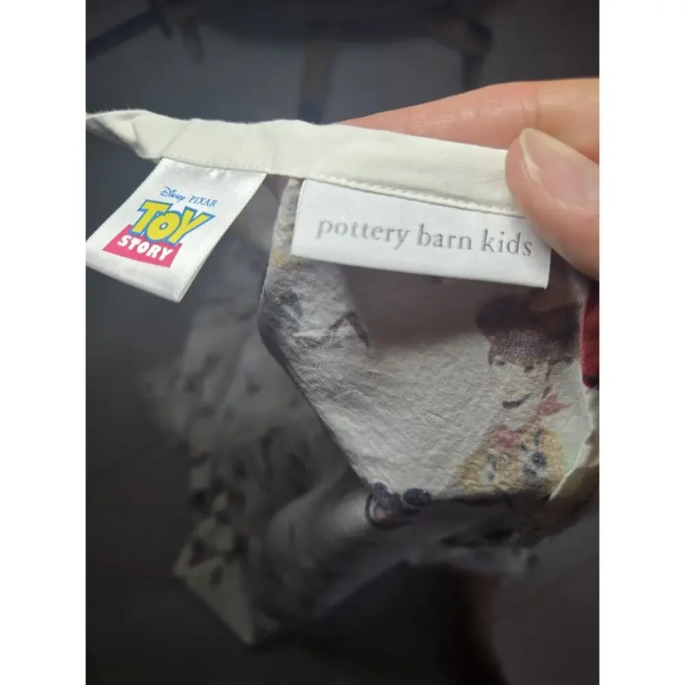 Pottery barn Toy Story flat sheet.